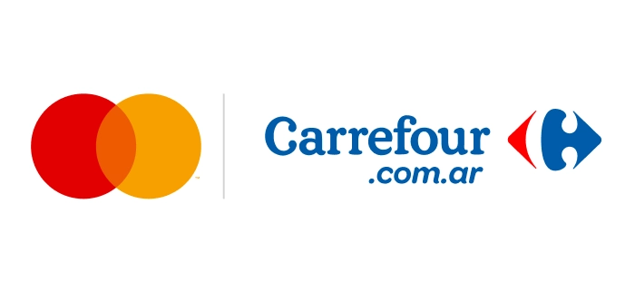 logo Mastercard y Carrefour.com.ar