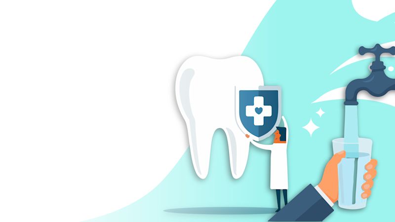 Fluoride, nature's cavity fighter, is used in dentistry to re-mineralize tooth enamel, fight and slow tooth decay, and prevent the growth of bad bacteria in the mouth.