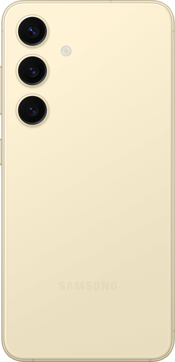 Achterkant Samsung Galaxy S24 Amber Yellow